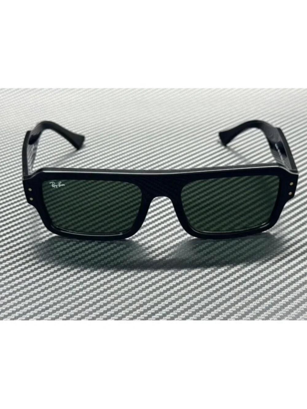 New Ray-Ban Men Black Sunglasses 53-20-145